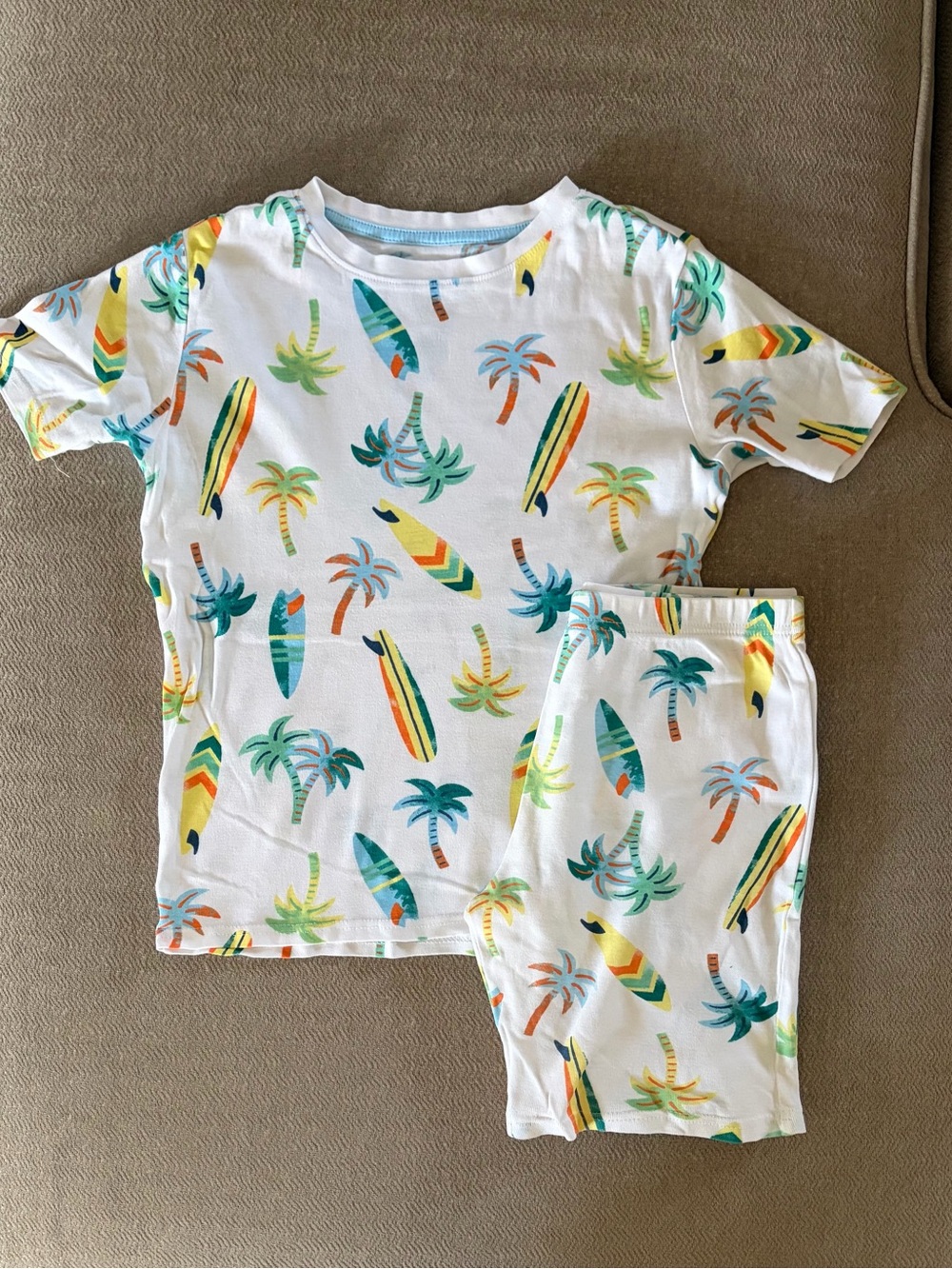 GEORGE BOYS TROPICAL PYJAMA SHORTS SET